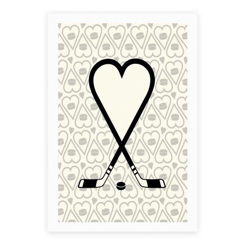 Hockey Love Poster