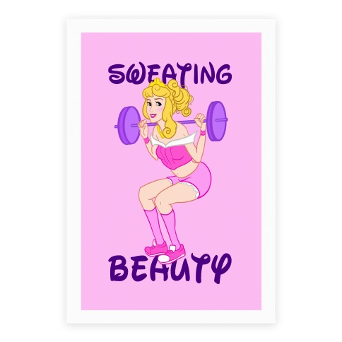 Sweating Beauty Poster