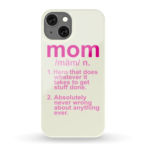 Mom Definition Phone Case