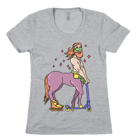 Rad Centaur Womens T-Shirt