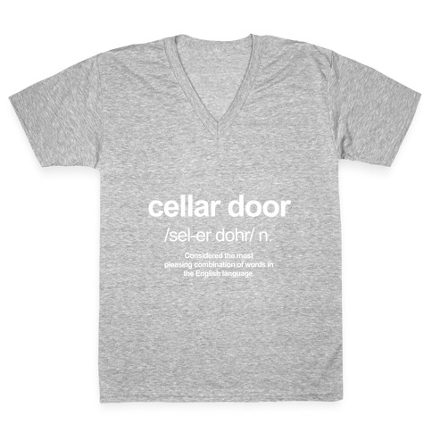 Cellar Door Donnie Darko V Neck Tee Shirts Lookhuman