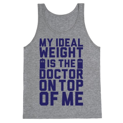 Ideal Weight (Doctor Who) Tank Top