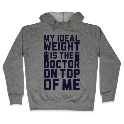Ideal Weight (Doctor Who) Hooded Sweatshirt