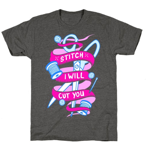 Stitch I Will Cut You T-Shirt