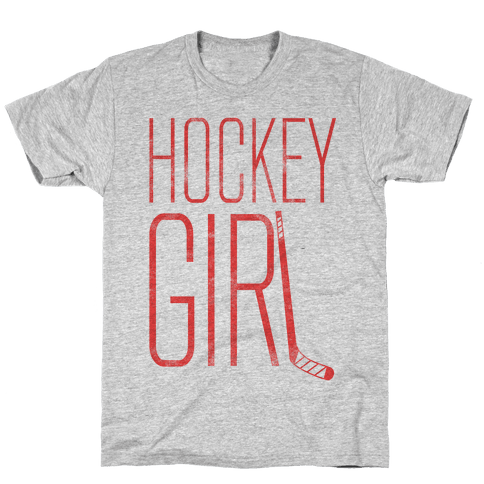 Hockey Girl - TShirt - HUMAN