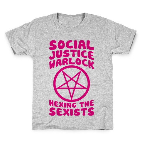 Social Justice Warlock Kids T-Shirt