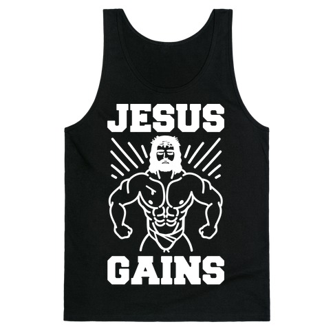 Jesus Gains Tank Top