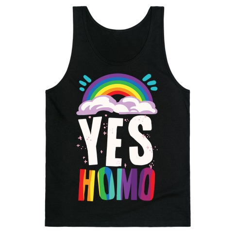 Yes Homo Tank Top