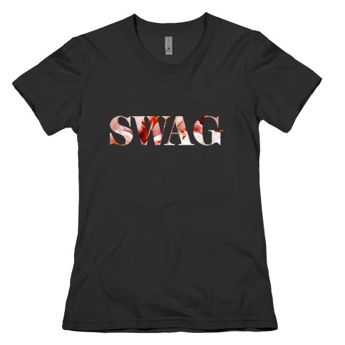 Swag Flowers Womens T-Shirt