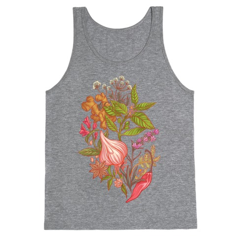 Chef's Botanical Herbs and Spices Tank Top