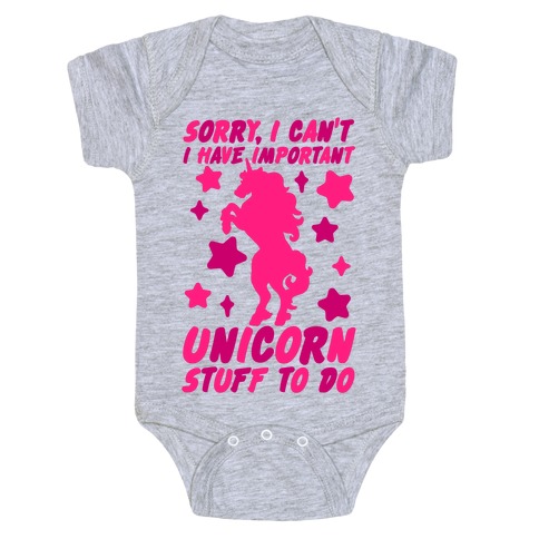 baby unicorn stuff