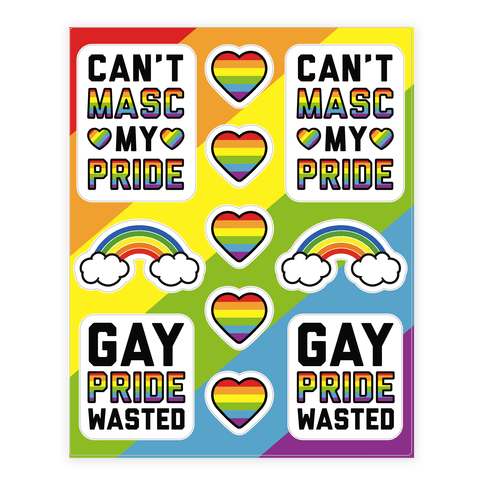 Free Gay Pride Stickers 90