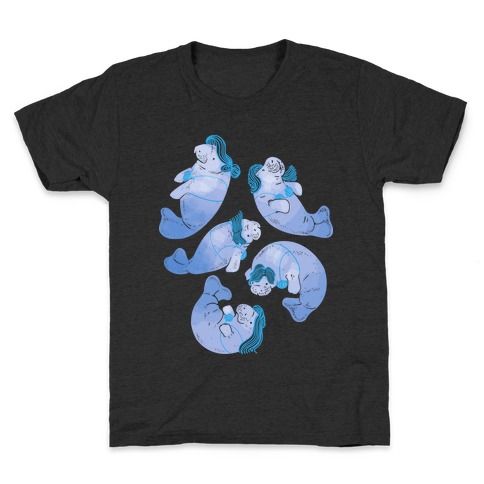 Mermaid Manatees Kids T-Shirt
