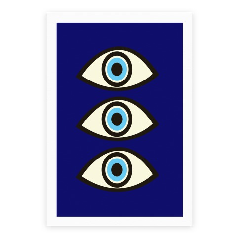 Evil Eye Poster | LookHUMAN