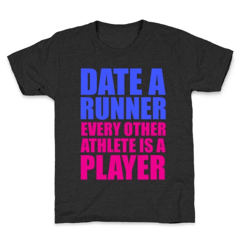 Date a Runner Kids T-Shirt
