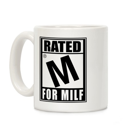Rated M For Milf Parody Coffee Mug