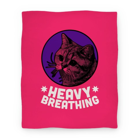 Starecat (Heavy Breathing) Blanket Blankets | LookHUMAN