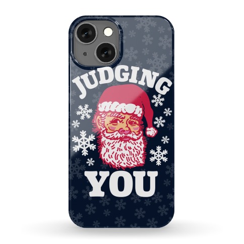 Judging You Santa Phone Case