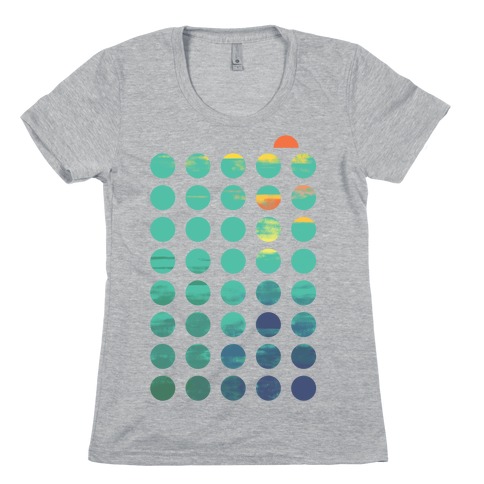 Circles of Summer Womens T-Shirt
