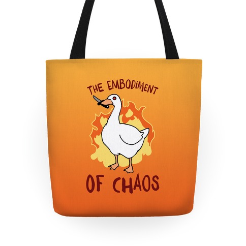 The Embodiment Of Chaos Tote