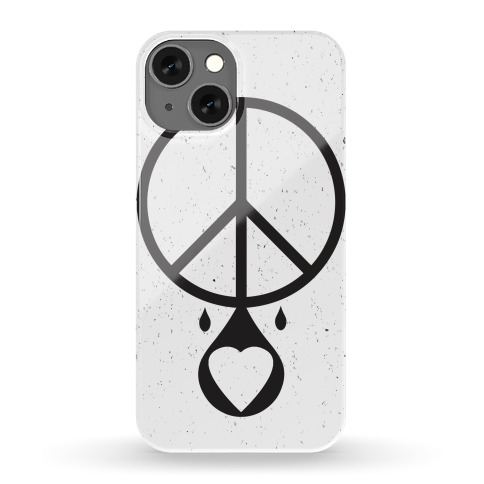 Peace dripping Love Phone Case