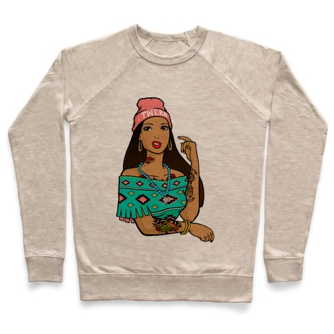 Hipster Pocahontas Pullover