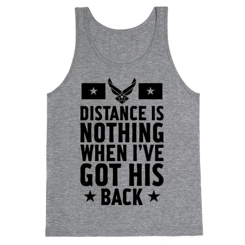 I've Got His Back (Air Force) Tank Top