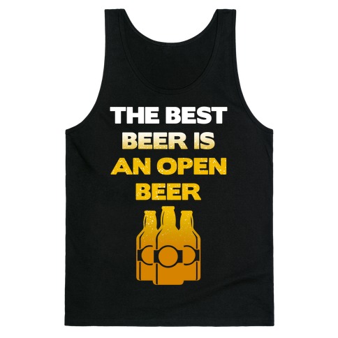Open Beer Tank Top