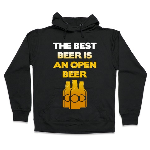 Open Beer Hooded Sweatshirt