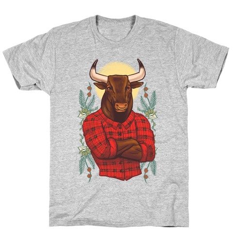 Flannel Taurus T-Shirt