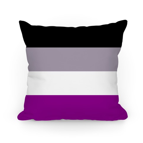 Asexual Pride Flag Pillow
