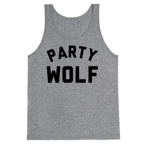Party Wolf Tank Top