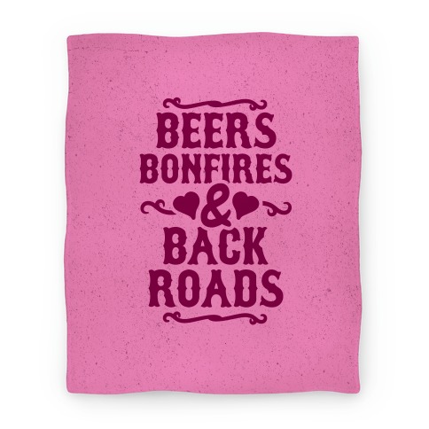 Beers, Bonfires & Backroads Blanket