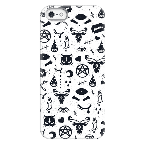 Cute Occult Pattern - Phone Cases - HUMAN