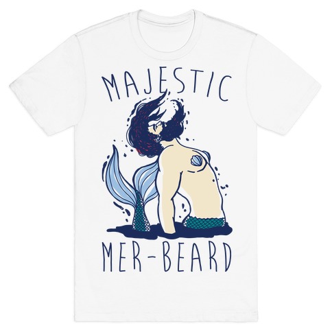 Majestic Mer-Beard T-Shirt