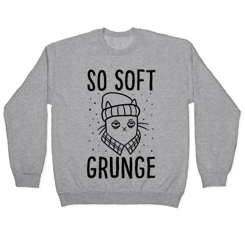 Soft Grunge Cat Pullover