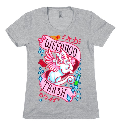 Weeaboo Trash Womens T-Shirt