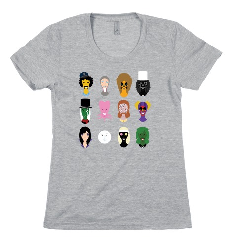 Many Faces of Fielding Womens T-Shirt
