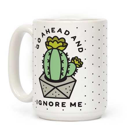 mug - cute cactus