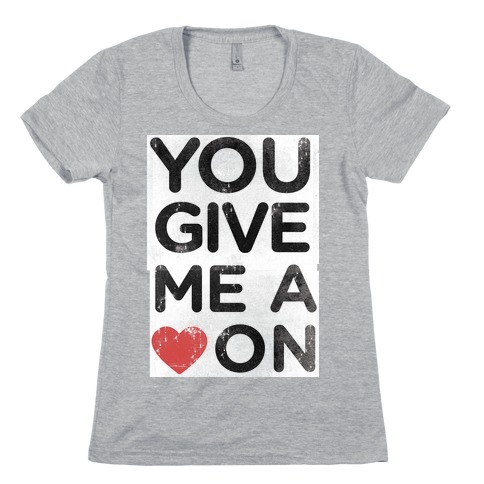 Heart On Womens T-Shirt