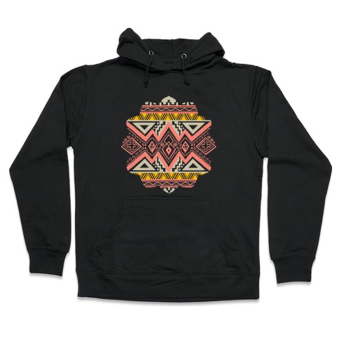 aztec design hoodie