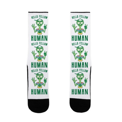 HELLO FELLOW HUMAN Sock