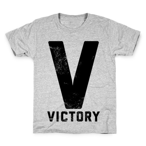 V For Victory Kids T-Shirt