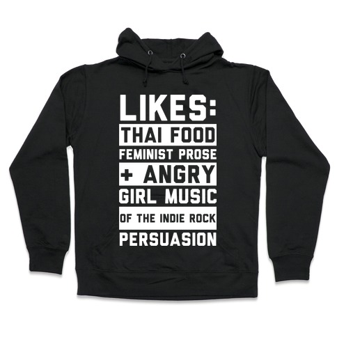 angry girl hoodie