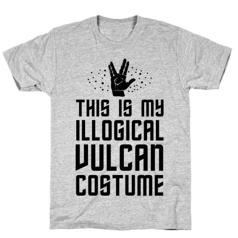 This is My Illogical Vulcan Costume T-Shirt