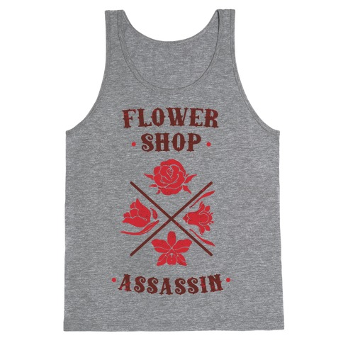 Flower Shop Assassin Tank Top