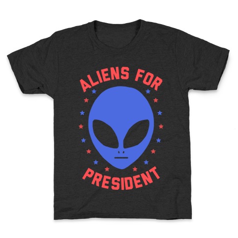 Aliens For President Kids T-Shirt