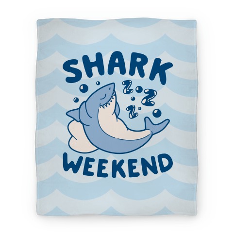 Shark Weekend Blanket