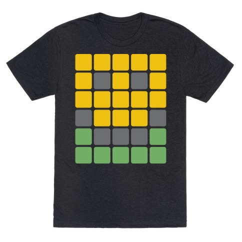 Wordle Pixel Smile T-Shirt