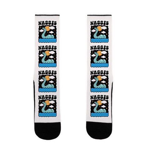 Nassie Lochness Monster Butt Parody Sock